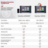 Autel MaxiSys MS906BT Bluetooth OBD2 Diagnostic Scanner for ECU Coding