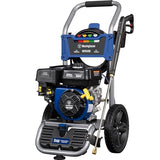 Westinghouse WPX3400 Gas Pressure Washer with 3400 PSI and 2.6 Max GPM, Onboard Soap Tank, Spray Gun, Wand and 5-Nozzle Set for Cars, Fences, Driveways, Patios and Furniture
