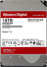 4TB Western Digital WD Red Pro NAS Hard Drive, 7200 RPM SATA 6 Gb/s CMR HDD with 256 MB Cache, 3.5-Inch, WD4003FFBX