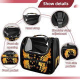 Airline-Approved Halloween Pet Carrier Bag for Small and Medium Dogs, Cats, and Puppies