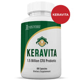 5-Pack Keravita Probiotic Nail Support with 1.5 Billion CFU, 300 Capsules