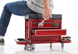 Rolling Toolbox Stool by Sharper Image for Workshop Seating and Storage