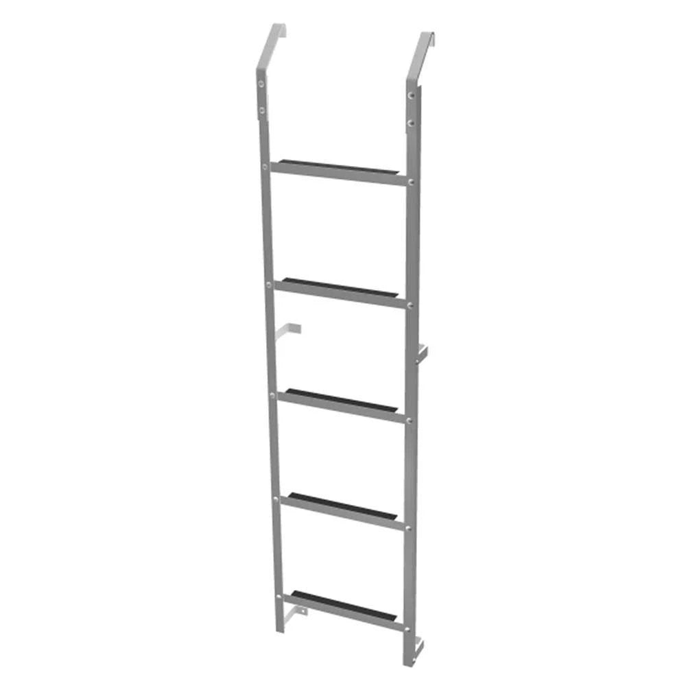 Ultra Protect 5ESL Aluminum Egress Ladder for Basement Window Wells, 5-Step Escape Design