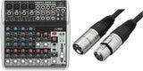 Behringer XENYX Q1202USB 12-Input 2-Bus Mixer with Mic Preamps, Compressors, British EQ and USB/Audio Interface