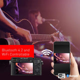 Panasonic Lumix LX100 II Digital Camera, DC-LX100M2, 21.7 MP Four Thirds Sensor with 24-75mm Leica DC Vario-Summilux F1.7-2.8 Lens, Wi-Fi, Bluetooth and 3-Inch LCD, Black