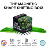 SHASHIBO Patented Magnetic Shape-Shifting Fidget Cube, Elements Edition Transforms into Over 70 Shapes
