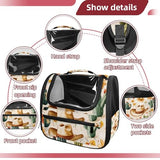 Airline-Approved Halloween Pet Carrier Bag for Small and Medium Dogs, Cats, and Puppies