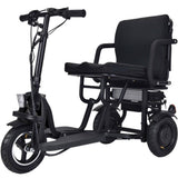 MotoTec 48V Folding Mobility Electric Trike with 700W Dual Motor and Lithium Battery