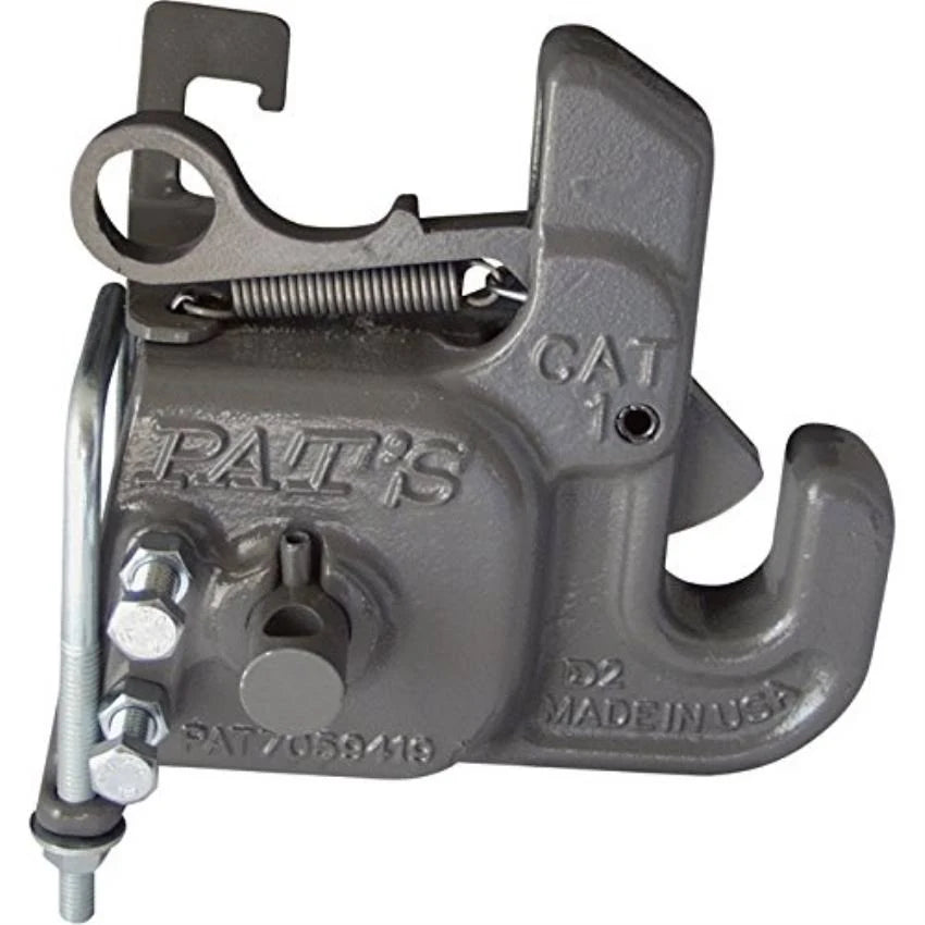 Pats Premium Category 1 3-Point Quick-Change Hitch