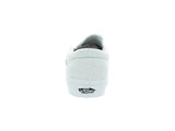 Vans Classic Perf Leather Slip-On Shoes, White, Size 5.5