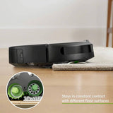 iRobot Roomba i7 Robot Vacuum, Model 7550, Wi-Fi Connected in Black