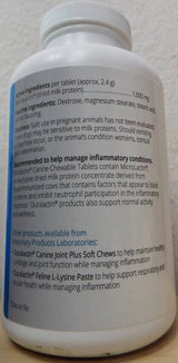 Duralactin Canine Supplement with 180 Chewable Tablets