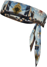 Cotton Sports Head Tie with Moisture-Wicking Straps for Men and Women, Designed for Running, Gym and Workouts