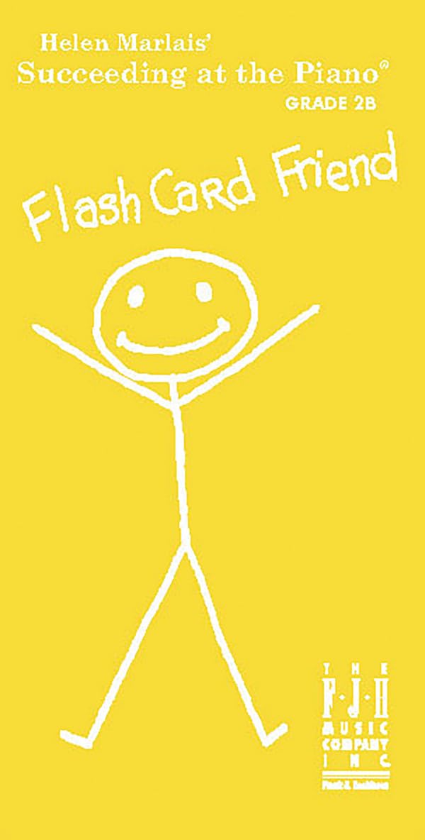 Succeeding at the Piano Flash Card Friend, Grade 2B