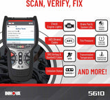 INNOVA 5610 OBD2 Diagnostic Scanner with BiDirectional System Tests, Special Reset Functions, All-System Scanning and Live Data