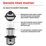 Instant Pot Duo 7-in-1 Electric Pressure Cooker, 6 Qt., with Easy-Release Steam Switch