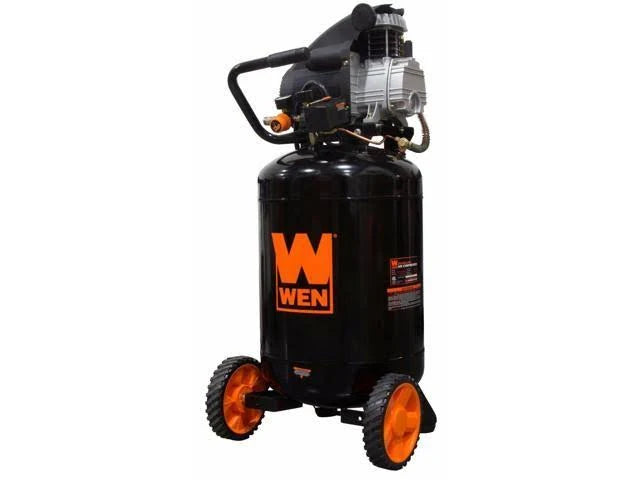 WEN 2202 Portable Vertical Air Compressor with 20-Gallon Tank and Oil-Lubricated Pump