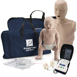 Adult and Infant CPR Training Manikin Kit with Feedback, Prestan UltraTrainer and MCR Accessories
