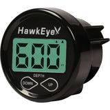 Hawkeye DT1B Softglow LCD Depth Sounder with Boat Mount, Black/White