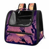 Airline-Approved Halloween Pet Carrier Bag for Small and Medium Dogs, Cats, and Puppies