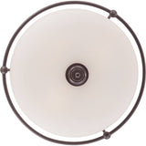 Quoizel Griffin GF1621PN Flush Mount Light, Finished in Palladian Bronze