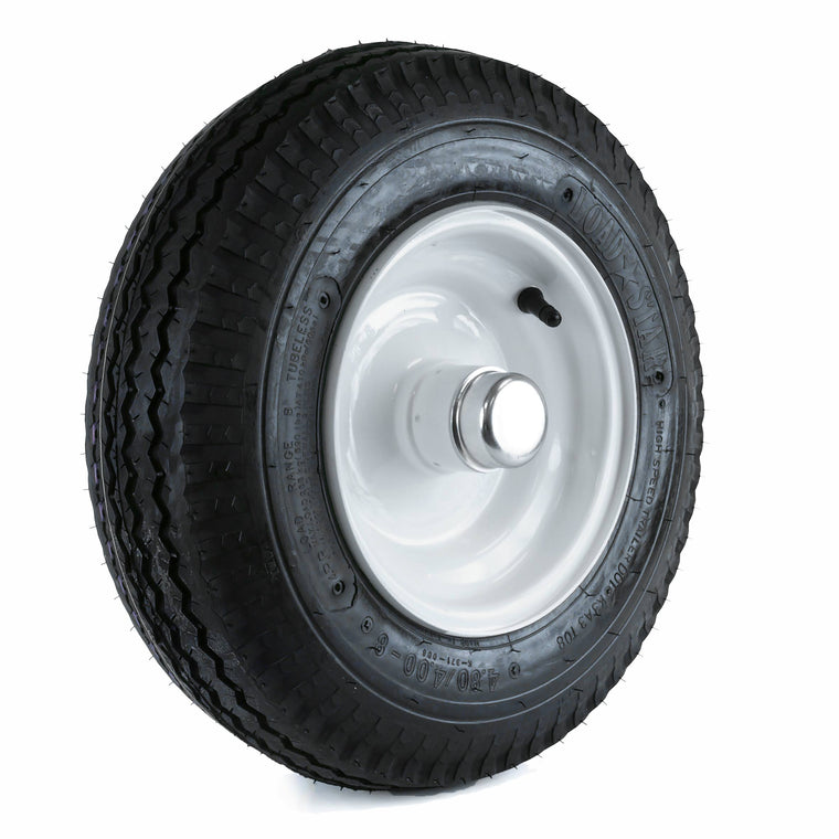 Kenda HS408B-34I A Log Splitter Wheel with 3/4-Inch Bearing, 480-8 LRB