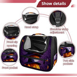Airline-Approved Halloween Pet Carrier Bag for Small and Medium Dogs, Cats, and Puppies