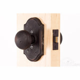 Weslock Wexford Privacy Door Knob with Premiere Rose, Oil Rubbed Bronze, 07110F1F1SL20