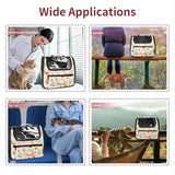 Airline-Approved Halloween Pet Carrier Bag for Small and Medium Dogs, Cats, and Puppies