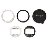 Hawkeye DT1B Softglow LCD Depth Sounder with Boat Mount, Black/White