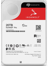 Seagate IronWolf Pro ST20000NE000 20TB NAS Internal HDD with CMR, 3.5-Inch SATA 6Gb/s, 7200 RPM, 256MB Cache, RAID Support, and Rescue Services