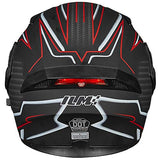 ILM Model 902 Modular Motorcycle Helmet with Flip-Up Full-Face Design, Dual Visors, DOT Certification, and 6 Colors