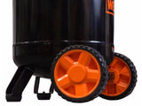 WEN 2202 Portable Vertical Air Compressor with 20-Gallon Tank and Oil-Lubricated Pump