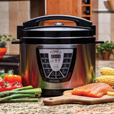 Power Pressure Cooker XL 10-Quart Multi-Cooker with 7 One-Touch Programs, Silver