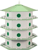 Heath Outdoor Products AH-12D Aluminum Purple Martin House with 12 Rooms