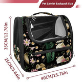 Airline-Approved Halloween Pet Carrier Bag for Small and Medium Dogs, Cats, and Puppies