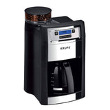 Krups KM785D50 Grind-and-Brew Coffee Maker with 10-Cup Capacity