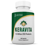 5-Pack Keravita Probiotic Nail Support with 1.5 Billion CFU, 300 Capsules