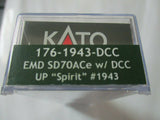 Kato N Scale EMD SD70ACe Locomotive, Union Pacific The Spirit #1943 with DCC