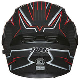 ILM Model 902 Modular Motorcycle Helmet with Flip-Up Full-Face Design, Dual Visors, DOT Certification, and 6 Colors