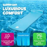 TRC Recreation Foam Pool Float, 1.25-Inch Floating Water Lounger for Swimming and Splashing