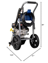 Westinghouse WPX3400 Gas Pressure Washer with 3400 PSI and 2.6 Max GPM, Onboard Soap Tank, Spray Gun, Wand and 5-Nozzle Set for Cars, Fences, Driveways, Patios and Furniture