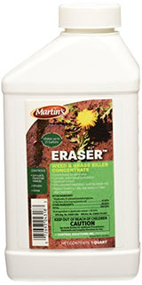 CONTROL SOLUTIONS 82004318 Eraser and Grass Killer Concentrate, 1 Quart Weed Killer