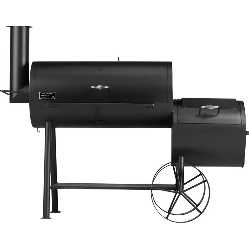 Old Country BBQ Pits Pecos Smoker for Outdoor Barbecue Cooking