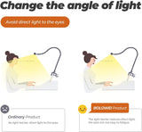 BOLOWEI 22?? LED Piano Lamp with Clamp, 10W Professional Light Featuring 3 Color Modes and Stepless Dimming for Grand Pianos and Music Stands