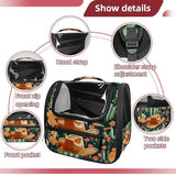 Airline-Approved Halloween Pet Carrier Bag for Small and Medium Dogs, Cats, and Puppies