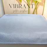 Gold Tech-Cloth Mesh Table Runner, 15.7 x 35.4 Inch Nightstand and End Table Cover with a Modern Shine