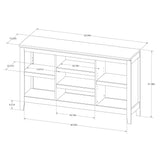 Threshold Carson Horizontal Bookcase, 32 × 22 Inches, with Adjustable Shelves, Espresso