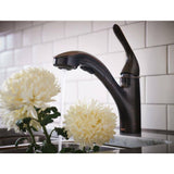 Moen Brecklyn Bronze Kitchen Faucet with Single Handle and Pull-Out Sprayer