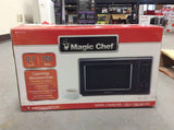 Magic Chef Countertop Microwave, 0.7 Cu. ft., Black with Gray Cavity